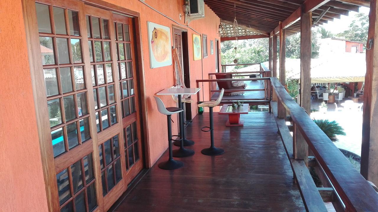 Pousada Alegria Santa Cruz Cabralia Bagian luar foto